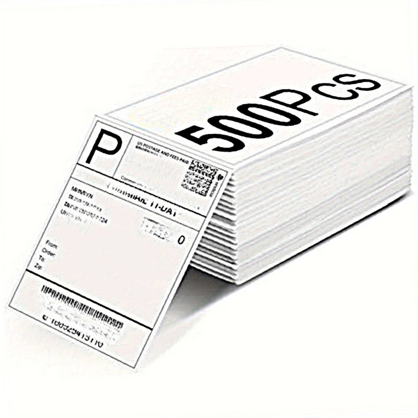 Thermal Paper 500/1000/1500 /2000/2500/3000/3500/4000 sheets of 4 ''x6' 'thermal label paper white shipping labels, used for thermal label printers, logistics labels 100x150mm - Discount Msrp 