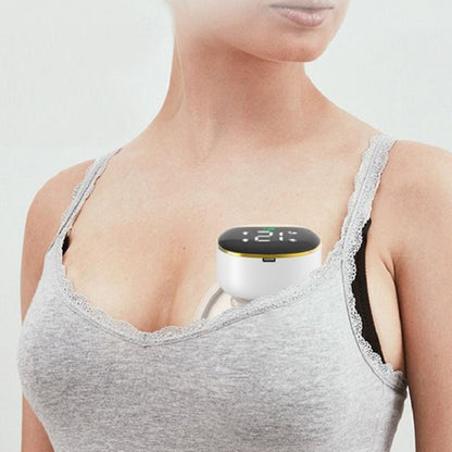 Wearable Breast Pump; Low-Noise And Painless Hands Free Electric Breast Pump With 4 Mode & 12 Levels; Painless Breastfeeding Breast Pump Can Be Worn In-Bra - Discount Msrp 