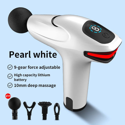 1pc Retinal Gun Deep Muscle Massage Relax Outdoor Fitness Equipment Shock Full Body Massager Electric Massage Gun - Discount Msrp 