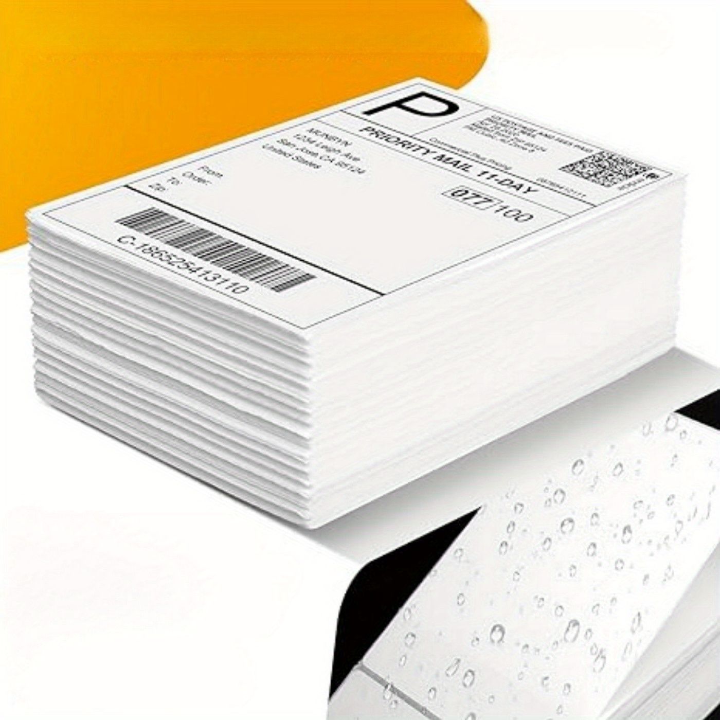 Thermal Paper 500/1000/1500 /2000/2500/3000/3500/4000 sheets of 4 ''x6' 'thermal label paper white shipping labels, used for thermal label printers, logistics labels 100x150mm - Discount Msrp 