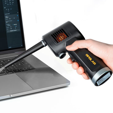 Compressed Air Duster, New Generation Canned Air, 33000 RPM Electric Air Can for Computer Keyboard Electronics Cleaning, 6000mAh Rechargeable Battery, Reusable Dust Destroyer RT - Discount Msrp 