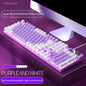 104 Keys Gaming Keyboard Wired Keyboard Color Matching Backlit Mechanical Feel Computer E-sports Peripherals for Desktop Laptop - Discount Msrp 