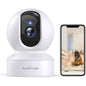 Pet Camera, 2K HD Dog Camera with Mobile APP, 360° Pan/Tilt View Puppy Camera, MagivPix Night Vision, Motion Tracking Alert with Cloud/Local SD, Home Indoor Security Camera - Discount Msrp 