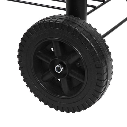 Zokop Oil Drum Charcoal Furnace High Temperature Spray Paint (500-600 Degrees) Diameter 15cm Plastic Wheel - Discount Msrp 