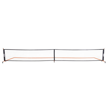 VEVOR Pickleball Net Set, 22FT Regulation Size Portable Pickleball System with Carrying Bag, Balls, and Wheels, Weather Resistant Steady Metal Frame & Strong PE Net, for Outdoor Backyard Driveway - Discount Msrp 