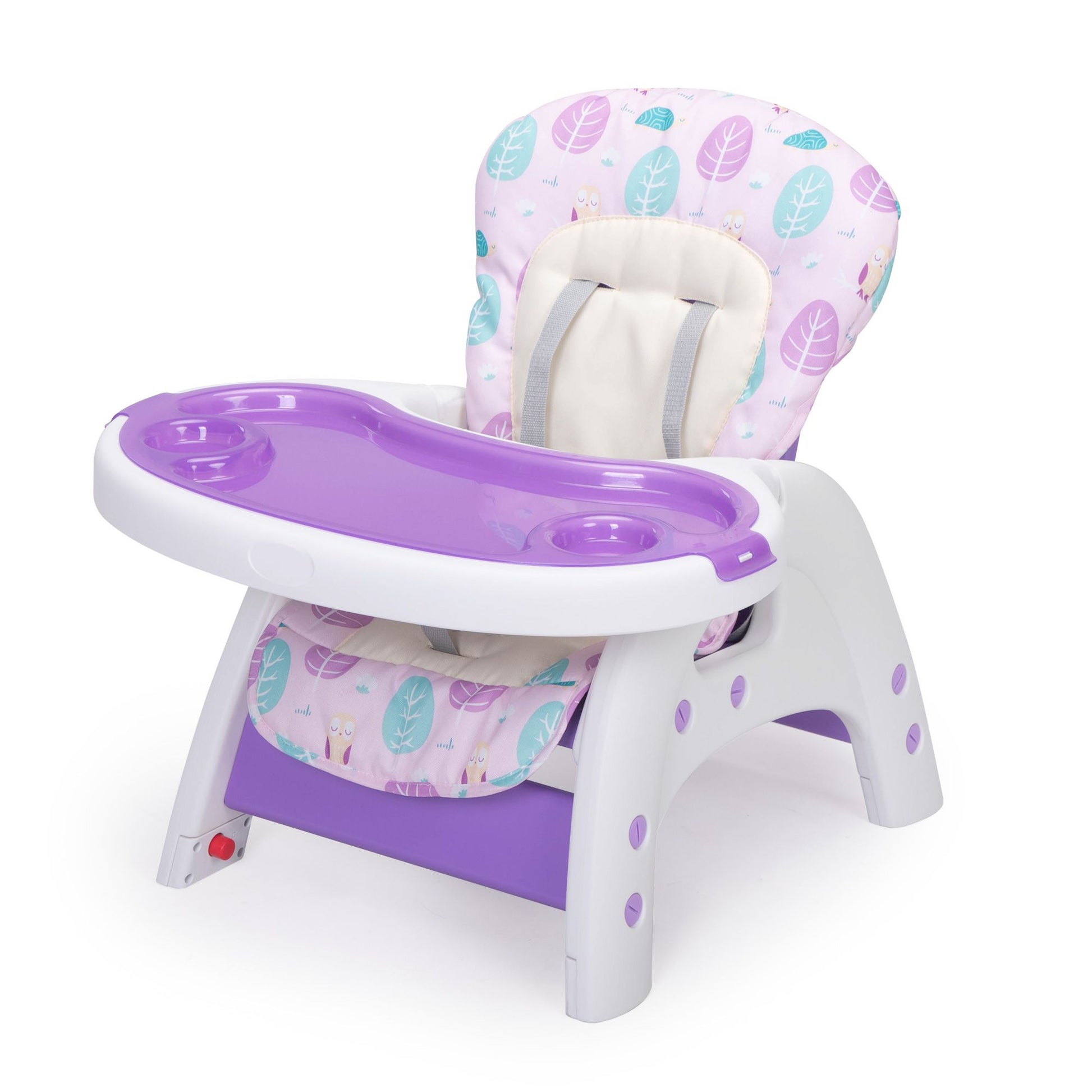 Multipurpose Adjustable Highchair,Children's dining chair for Baby Toddler Dinning Table with Feeding Tray and 5-Point Safety Buckle XH - Discount Msrp 