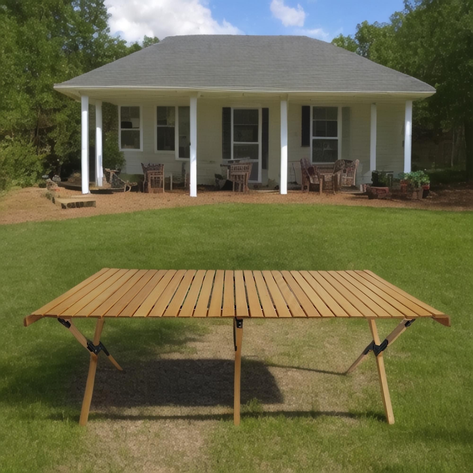 Multi-Function Foldable and Portable , Indoor and outdoor universal ,Natural - Discount Msrp 