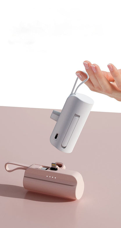 PowerKey – Keychain 2 in 1 Power Bank With Dual Charging Cord - Discount Msrp 