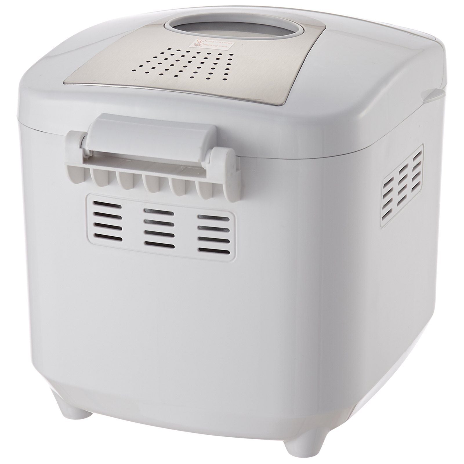 VEVOR Bread Maker, 19-in-1 2LB Dough Machine, Nonstick Ceramic Pan Automatic Breadmaker with Gluten Free Setting, Whole Wheat Bread Making, Digital, Programmable, 3 Loaf Sizes, 3 Crust Colors, White - Discount Msrp 