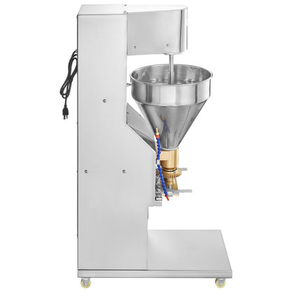 VEVOR Commercial Meatball Forming Machine, 280 PCs/min Automatic Meatball Maker, 1100W Electric Fish Beef Pork Shrimp Ball Making Tool, Stainless Steel Meatball Former with 18/20/22/26/30/32 mm Models - Discount Msrp 