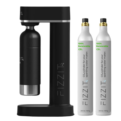 FIZZIT™ Spärklï Carbonated Water Soda Maker with Stainless Steel Bottle – Eco-Friendly, Dishwasher Bottles - Sparkling Water Maker - Discount Msrp 