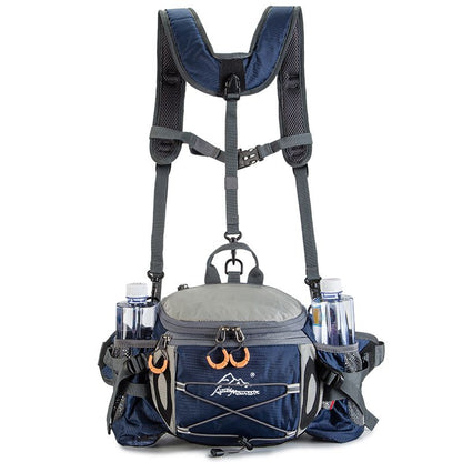 Sports Fanny Pack Canteen Outdoor Multi-functional Hiking Backpack Tourism Large-capacity Climbing Equipment - Discount Msrp 
