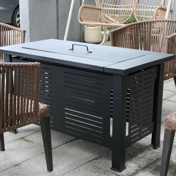 fire pit multifunctional chinese hibachi cooking tea bbq grill patio grill stove table outdoor furniture heating patio - Discount Msrp 