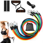 11Pcs Resistance Bands Set Fitness Workout Tubes Exercise Tube Bands Up to 100lbs - Discount Msrp 