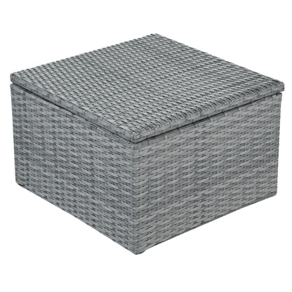 Outdoor Patio Furniture Set Daybed Sunbed with Retractable Canopy Conversation Set Wicker Furniture - Discount Msrp 