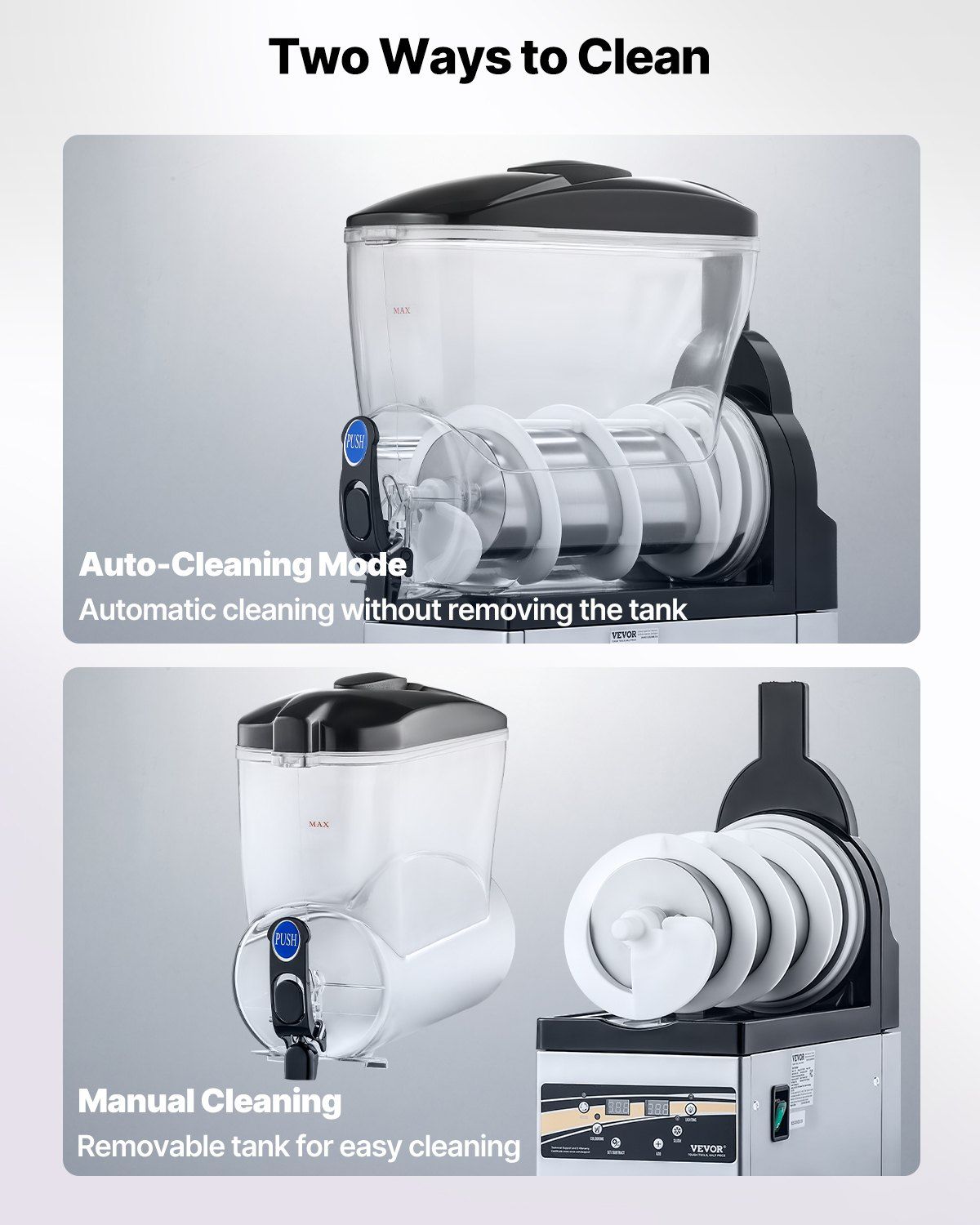 Commercial Slushy Machine 15L Margarita Smoothie Frozen Drink Slushie Maker - Discount Msrp 