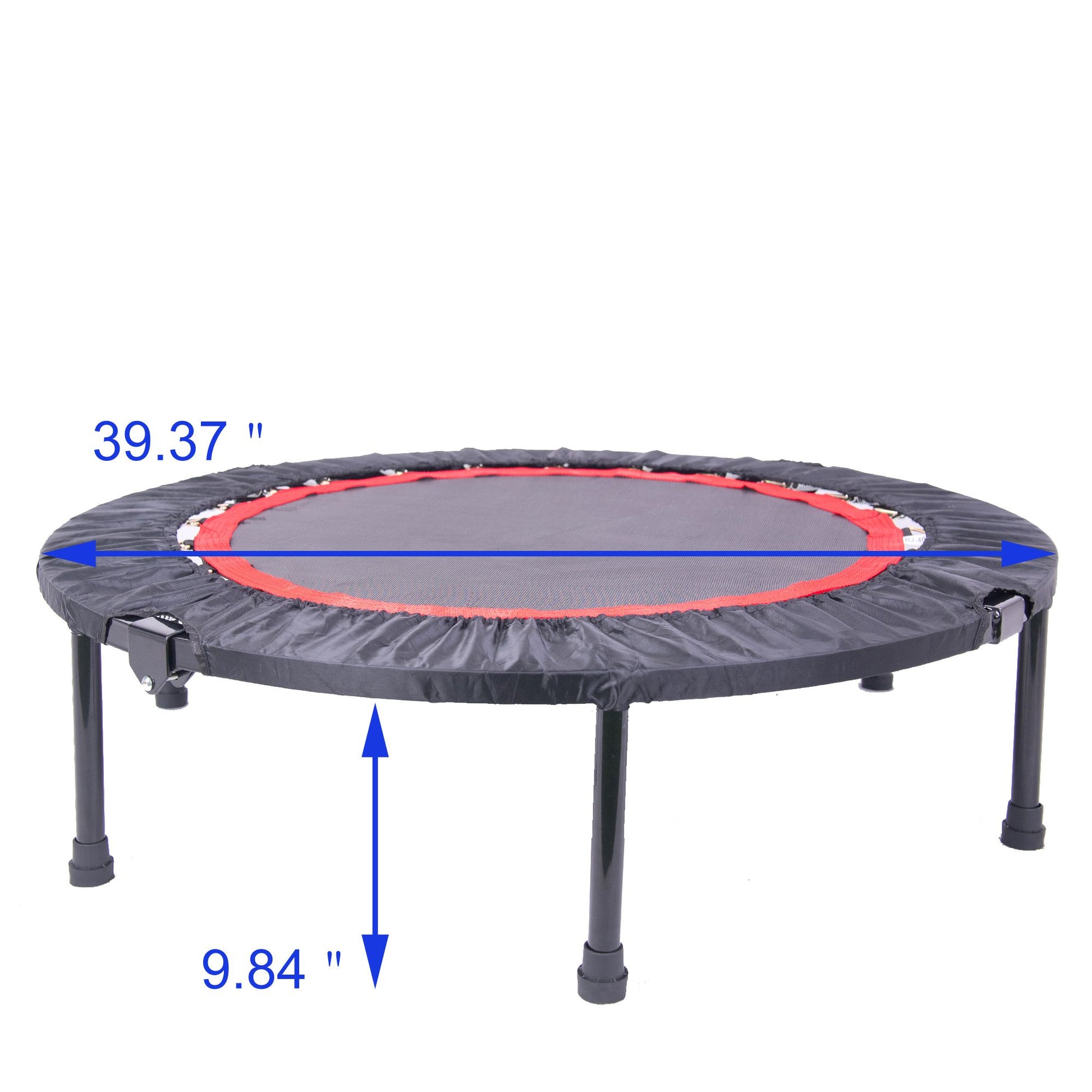 40 Inch Mini Exercise Trampoline for Adults or Kids - Indoor Fitness Rebounder Trampoline with Safety Pad | Max - Discount Msrp 