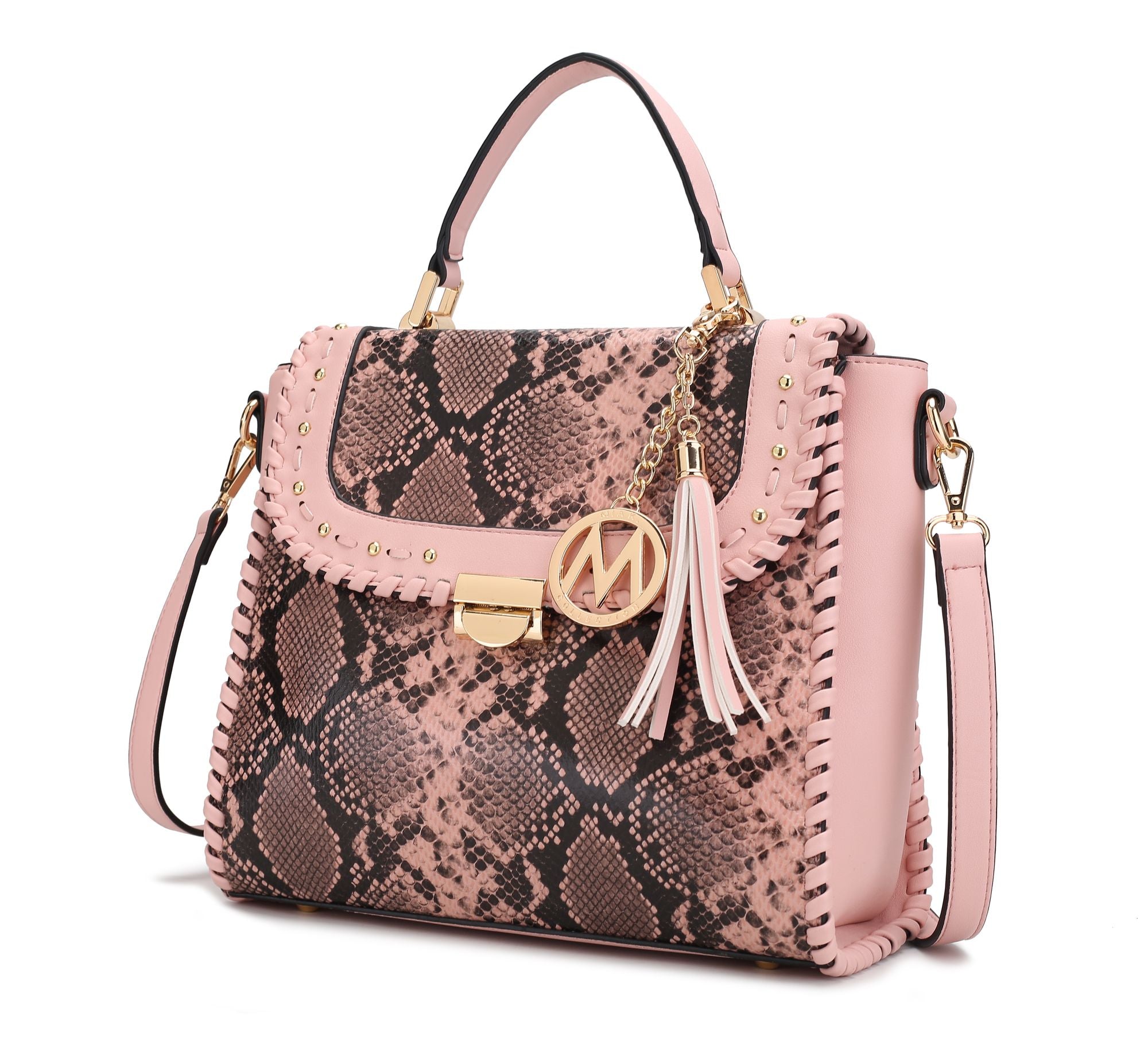 MKF Collection Lilli Satchel Handbag Women by Mia k - Discount Msrp 