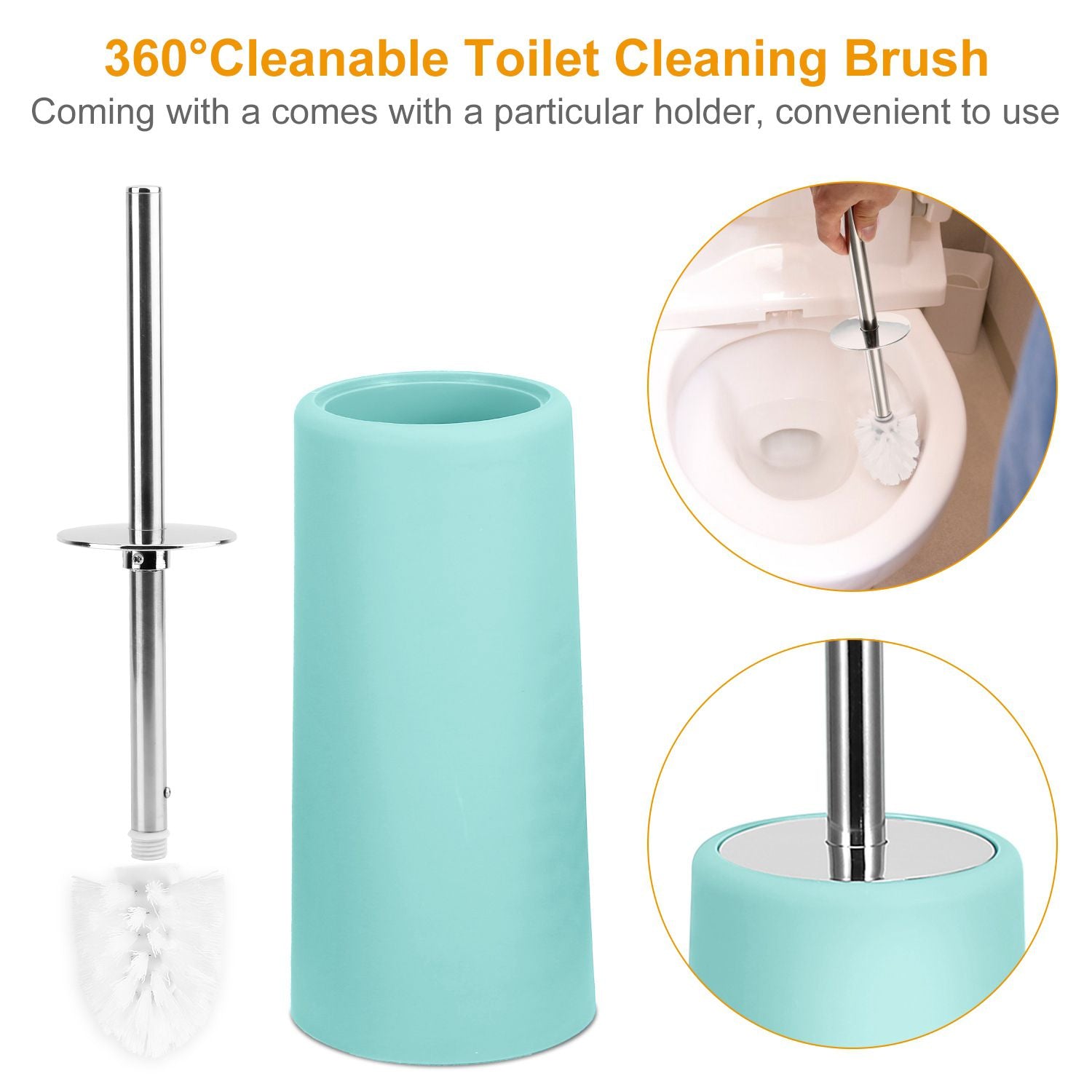 Bathroom Accessories Set 6 Pcs Bathroom Set Ensemble Complete Soap Dispenser Toothbrush Holder - Discount Msrp 