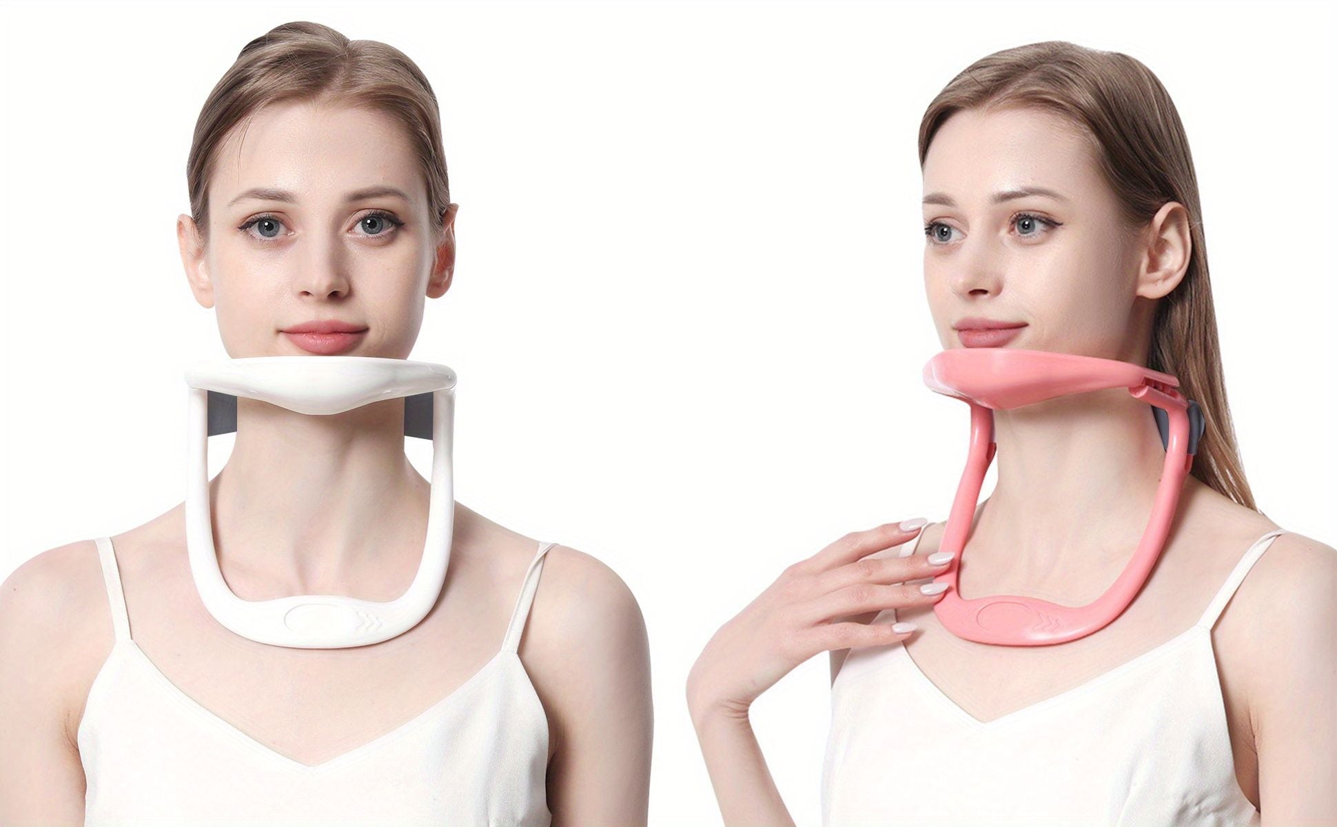 Neck Brace; Cervical Collar Neck Support Brace; Adjustable Anti-Bow Cervical Traction Device For Neck Posture Support Neck Pain Relief; Shoulder And Neck Forward Tilt Support - Discount Msrp 