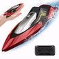 4DRC S5 RC Boat for Pools and Lakes, 2.4 GHz 20+ MPH Racing Boats, Rechargeable Battery,Low Battery Alarm,Gifts for Boys Girls,Logistics is randomly sent by UPS/USPS/FEDEX. - Discount Msrp 