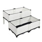 Set of 4 Elevated Flower Vegetable Herb Grow Planter Box - Discount Msrp 