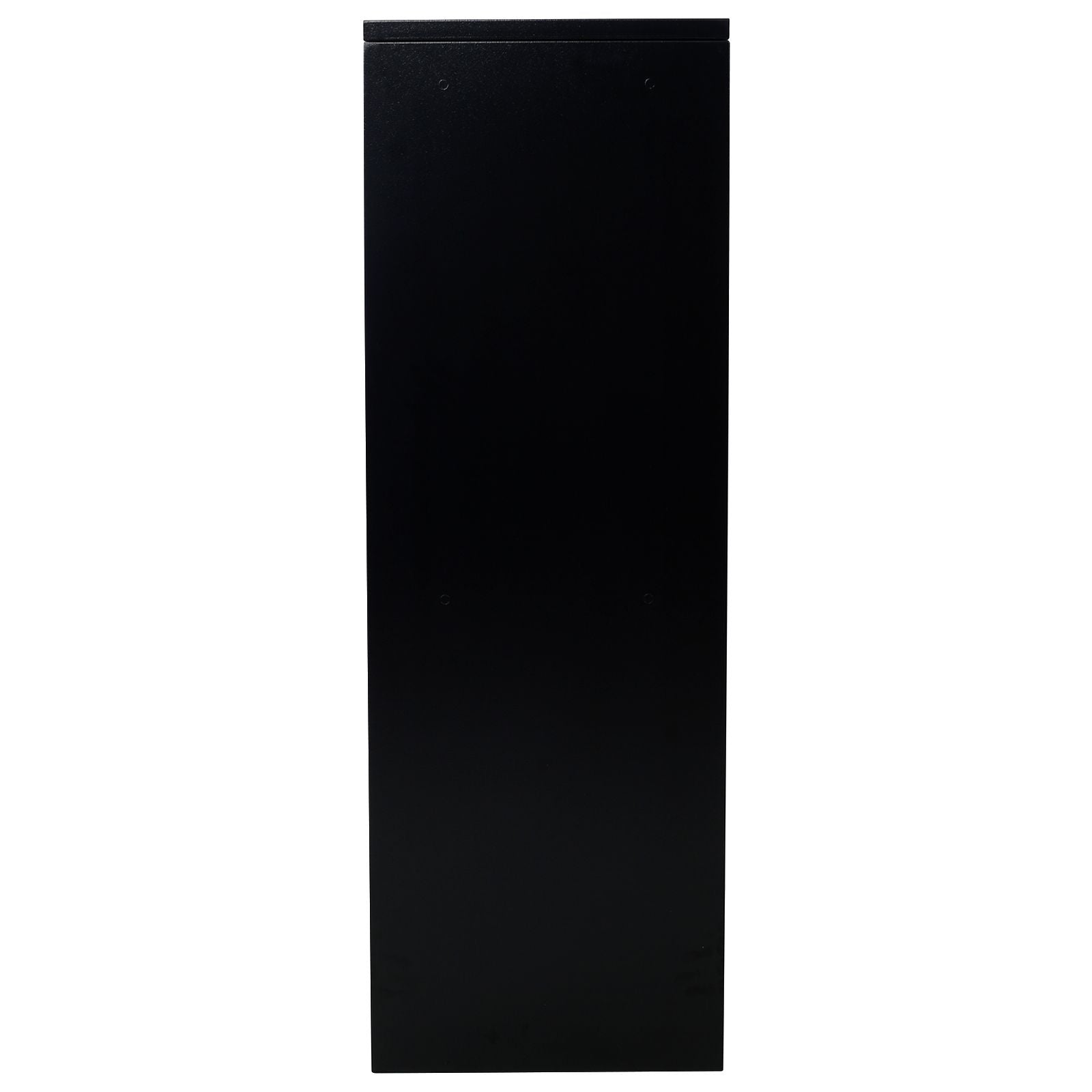 Package Delivery Box, 14'' x 11.3'' x 42'', Galvanized Steel Parcel Mailbox w/Code Lock & Mounting Hardware, for Outdoor Porch, Curbside, Black and White - Discount Msrp 