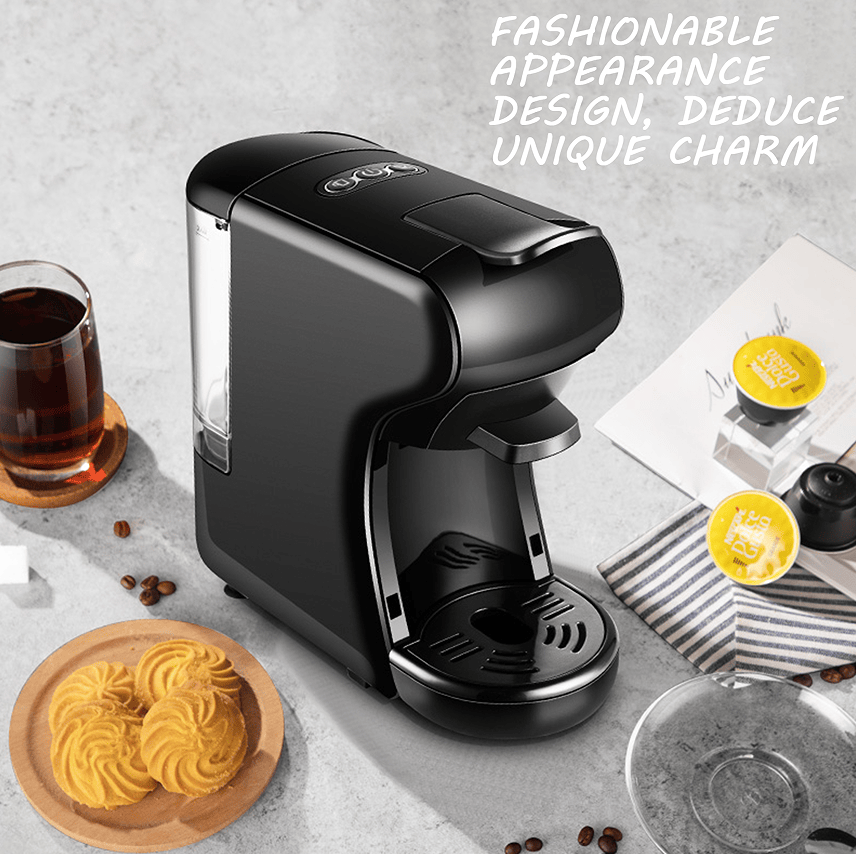 PSAC504K 70ml espresso 19Bar extract French coffee Mocha Italian espresso, touch sensing 1450W - Discount Msrp 