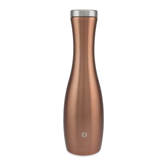 Stainless Steel Wine Carafe, Gold - Discount Msrp 
