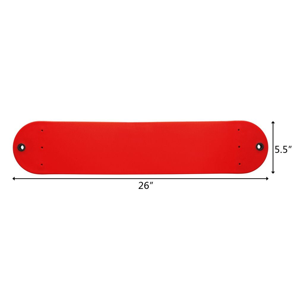 Heavy Duty Swing Seat Set Accessories Replacement Swings Slides Gyms Outdoor Red - Discount Msrp 