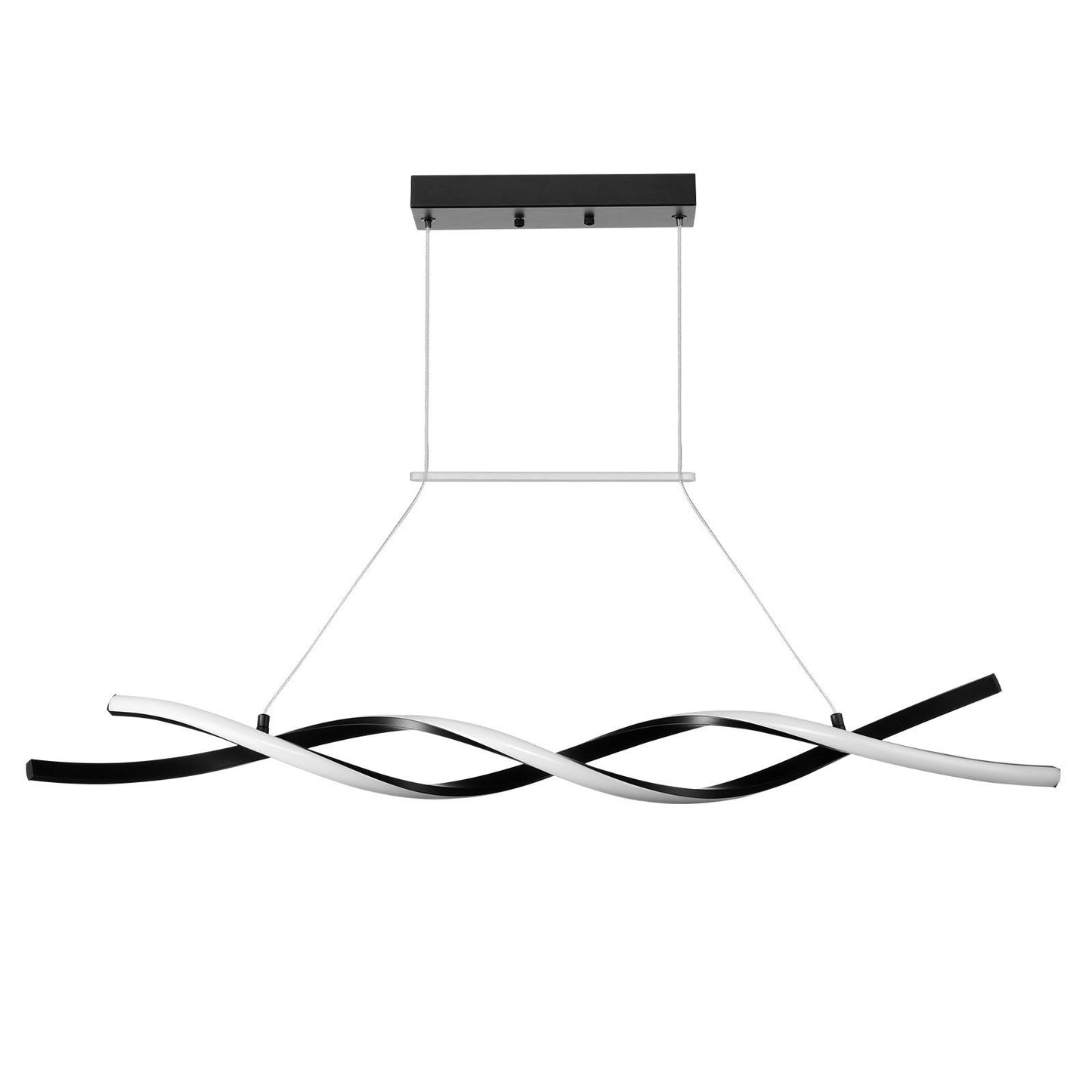 VEVOR Modern Chandelier Light Fixtures Dimmable LED Pendant Light Remote Control - Discount Msrp 
