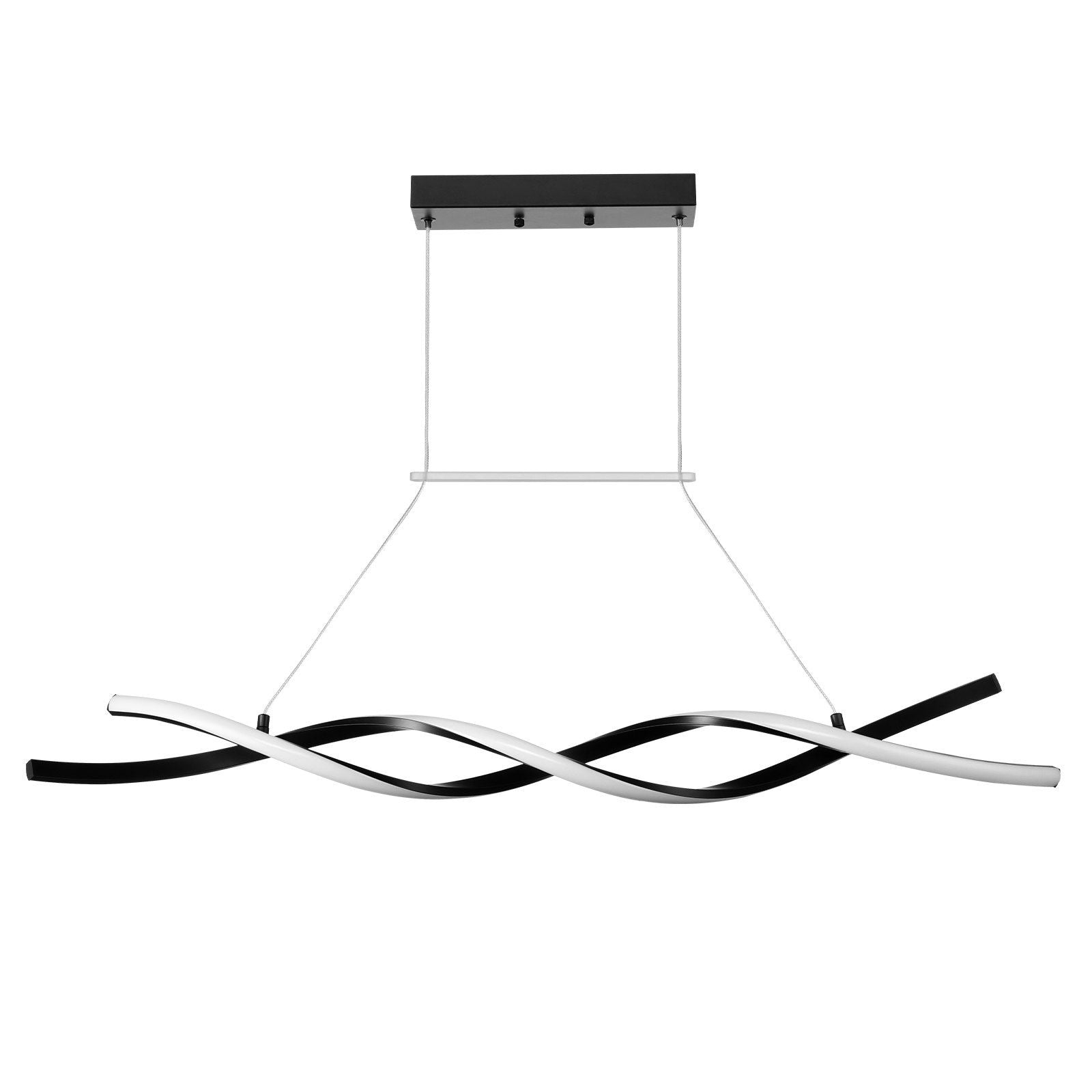 VEVOR Modern Chandelier Light Fixtures Dimmable LED Pendant Light Remote Control - Discount Msrp 