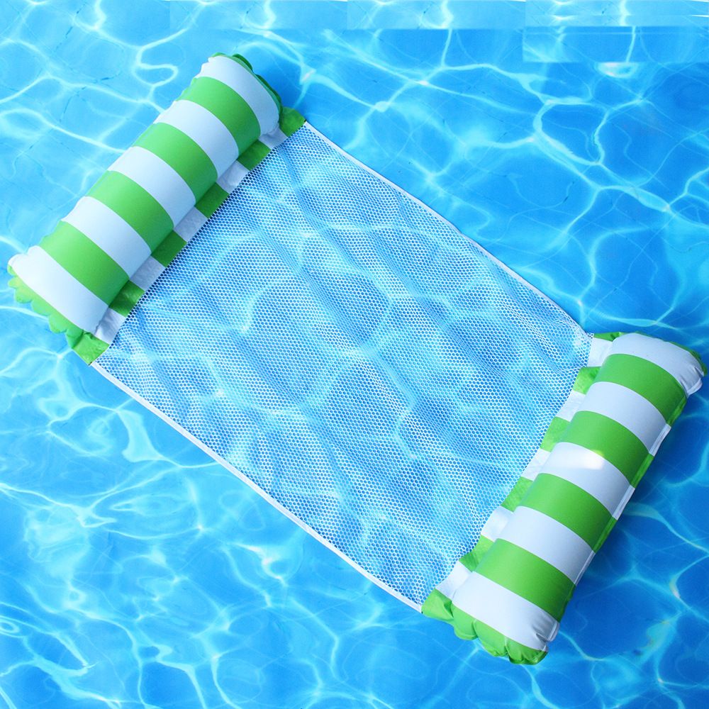 2pcs Swimming Water Pool Floats Hammock; Adults for Size Water Hammock Lounger; Multi-Purpose 4-in-1 Swimming Water Floating Rafts - Discount Msrp 