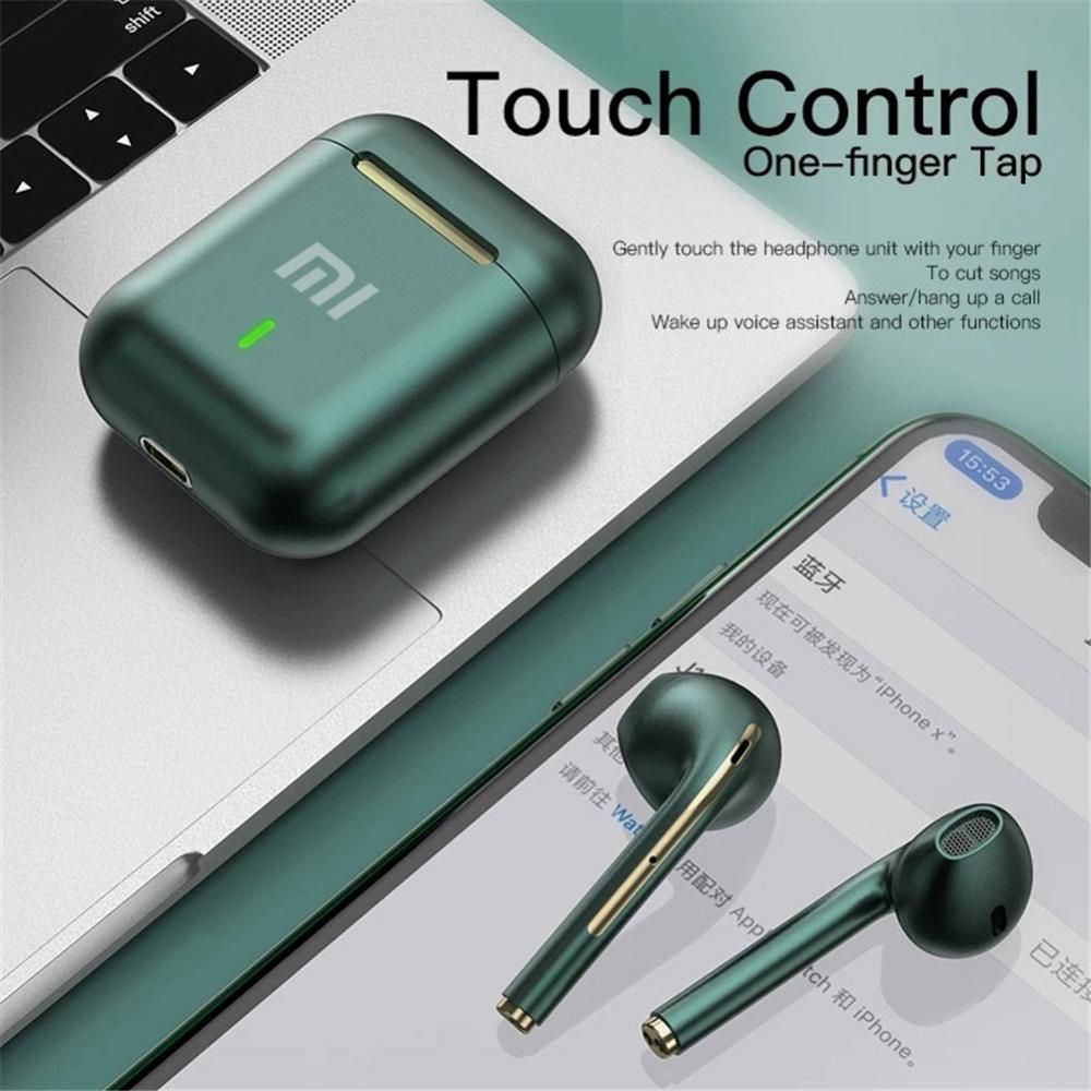 Wireless Earphone Noise Cancelling Headset Bluetooth HD Business Headphone Stereo In-Ear Handsfree Earbuds - Discount Msrp 
