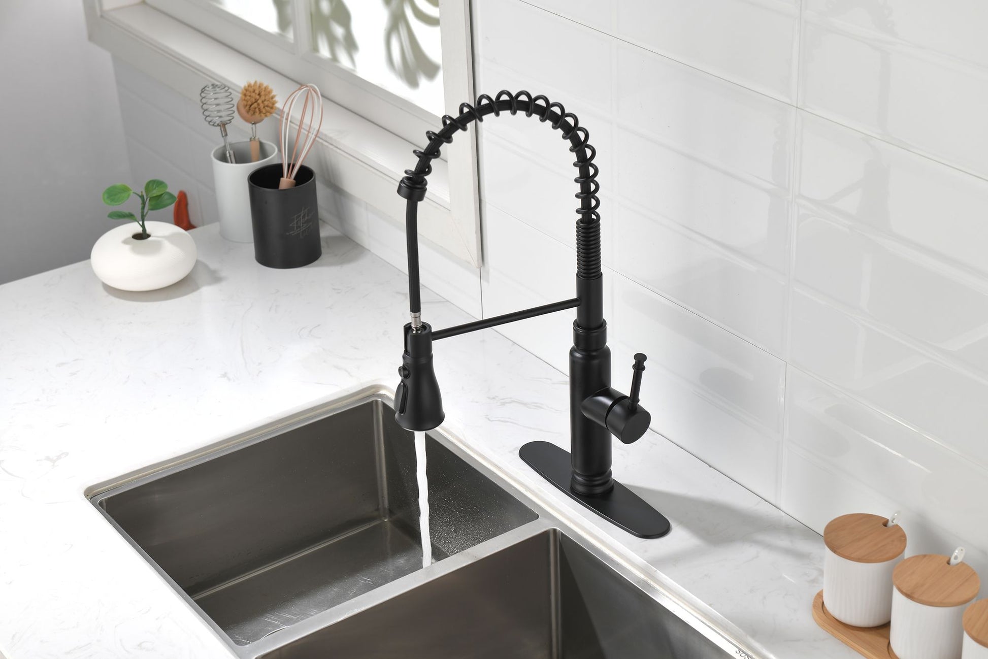 Touch Kitchen Faucet with Pull Down Sprayer - Discount Msrp 