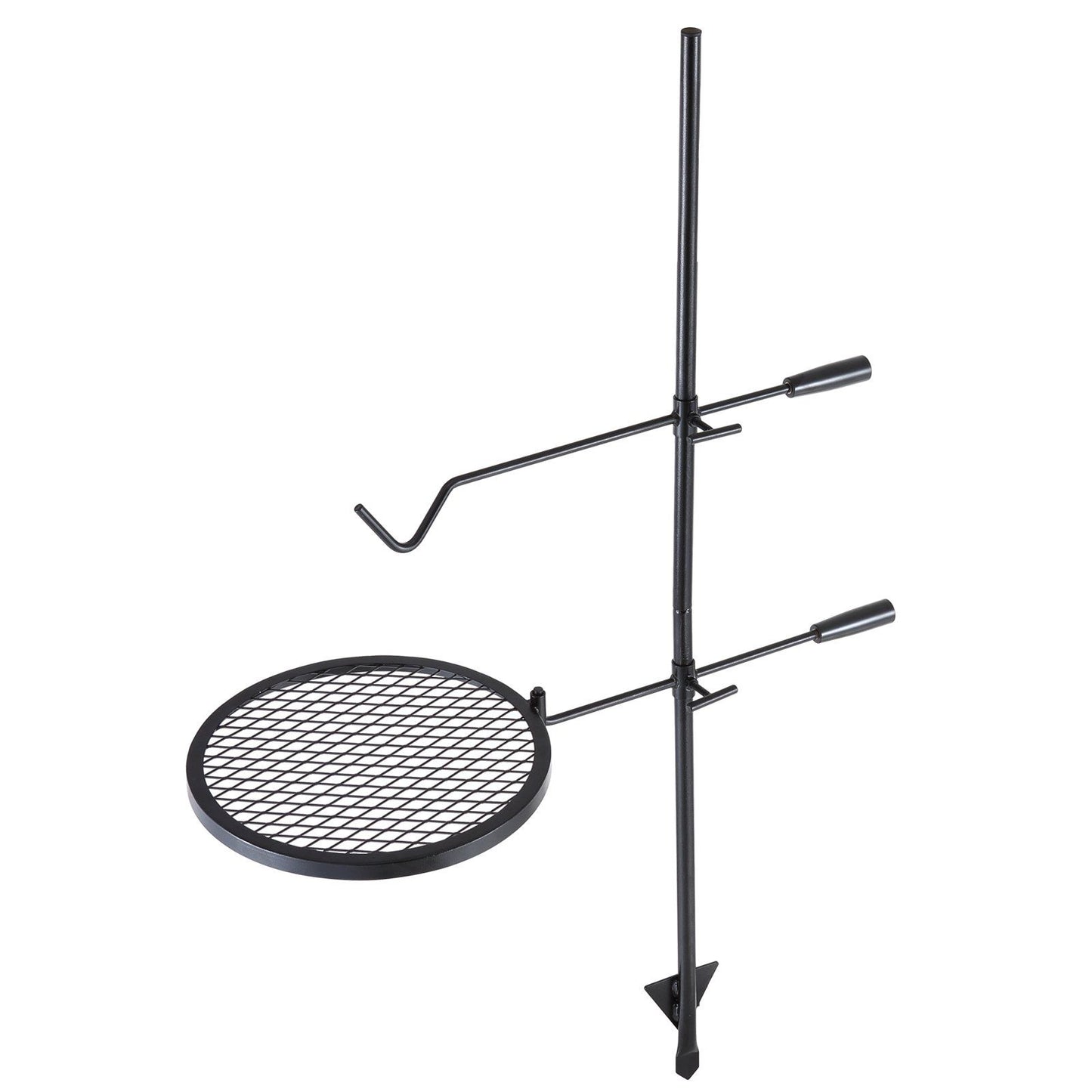 VEVOR Swivel Campfire Grill, Fire Pit Grill Grate over Fire Pits, Heavy Duty Steel Grill Grates, 360° Adjustable Open Fire Outdoor Cooking Equipment, Portable Camp Fire Racks for Camping Outdoor BBQ - Discount Msrp 