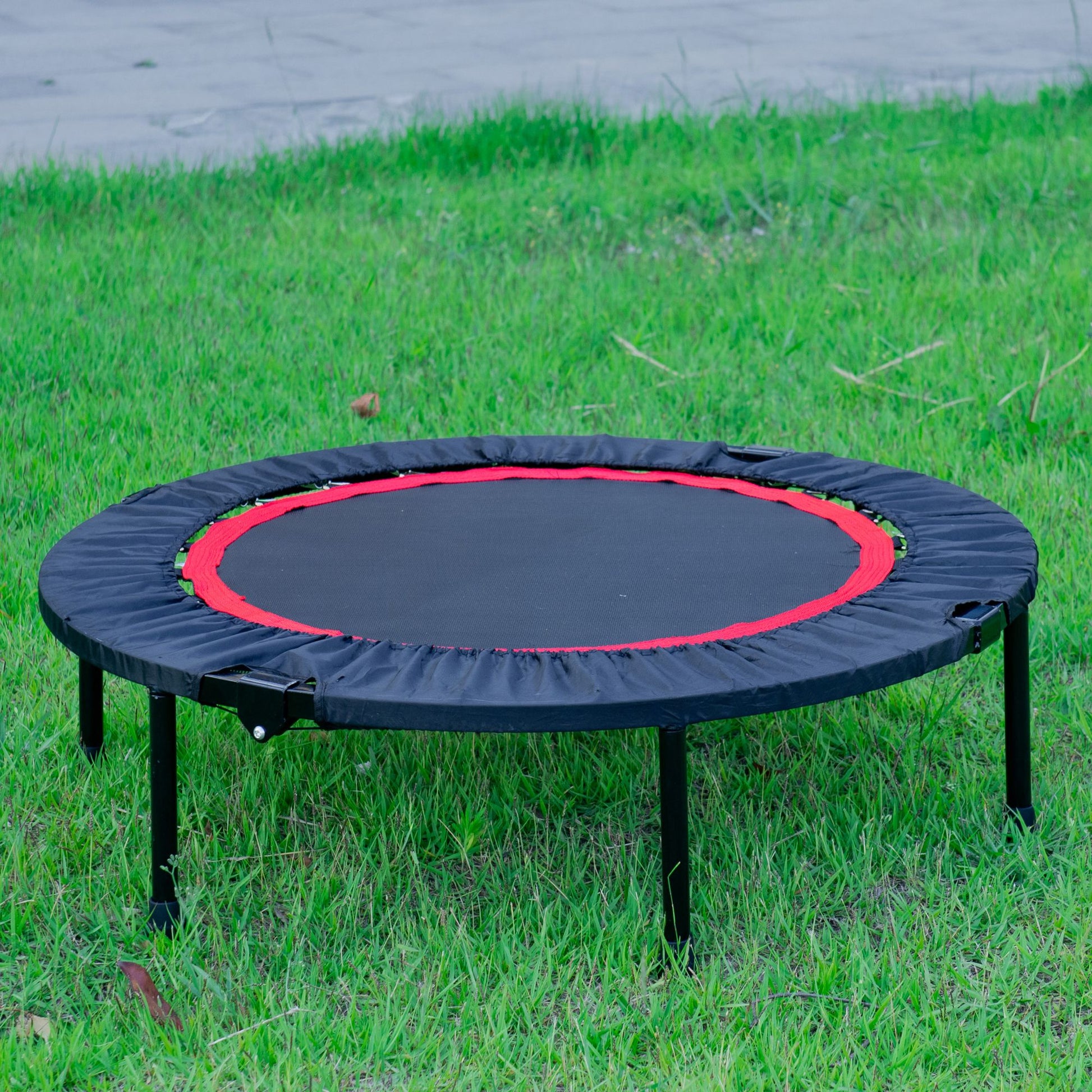 40 Inch Mini Exercise Trampoline for Adults or Kids - Indoor Fitness Rebounder Trampoline with Safety Pad | Max - Discount Msrp 