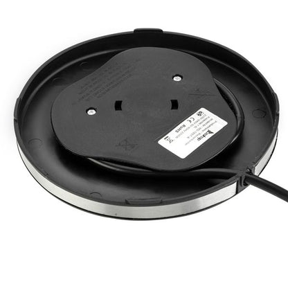 [Old Code: 93541003] ZOKOP HD-1857-A 110V 1200W 1.8L Electric Glass Kettle US Plug - Discount Msrp 