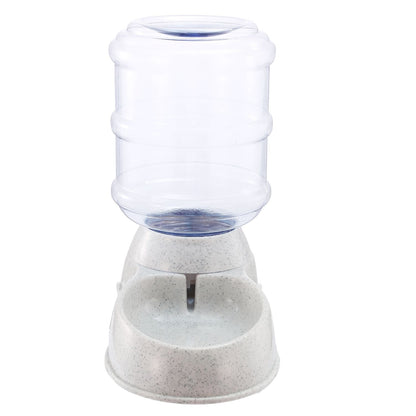 3.5L/1Gal Pet Water Dispenser Self-Dispensing Gravity Pets Water Feeder Automatic Pet Waterer Cat Dog - Discount Msrp 