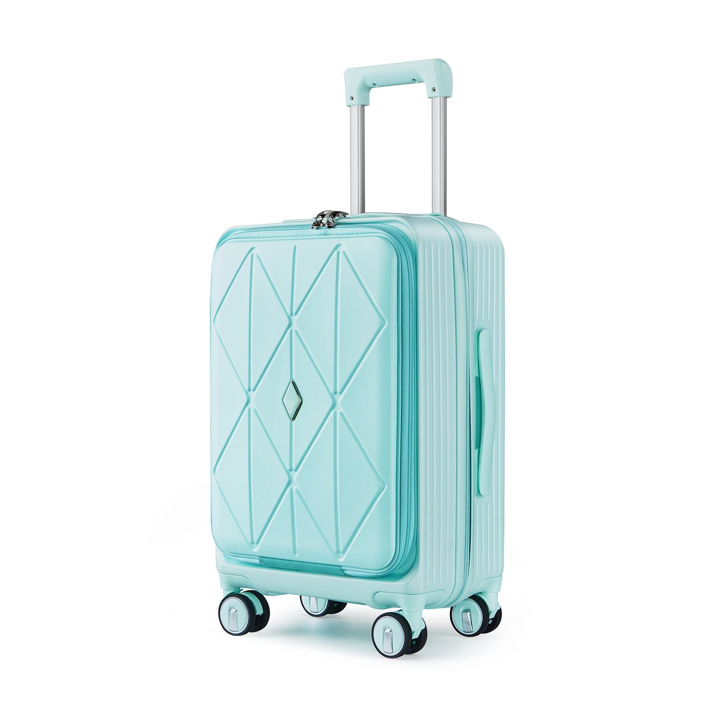 Luggage Sets 3 Piece(20/24/28), Expandable Carry On Luggage with TSA Lock Airline Approved, 100% PC Hard Shell and Lightweight Suitcase with Front Pocket and Spinner Wheels - Discount Msrp 