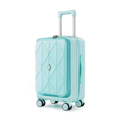 Luggage Sets 3 Piece(20/24/28), Expandable Carry On Luggage with TSA Lock Airline Approved, 100% PC Hard Shell and Lightweight Suitcase with Front Pocket and Spinner Wheels - Discount Msrp 