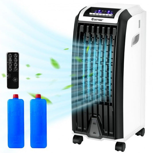 Evaporative Portable Air Cooler with 3 Wind Modes and Timer for Home Office - Discount Msrp 