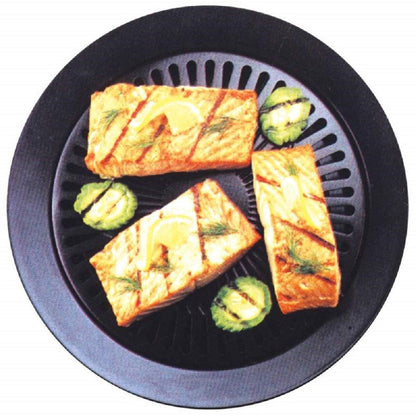 Go Go Smokeless Non-Stick Barbecue Grill For Indoors And Outdoors - Discount Msrp 