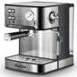 PlumChef Espresso Machine 20 Bar Professional Compact Household Coffee Espresso Maker with Milk Frother Steam Wand Pressure Gauge 54oz Water Tank Low Noise and Fast Coffee Machine for Cappuccino Latte - Discount Msrp 