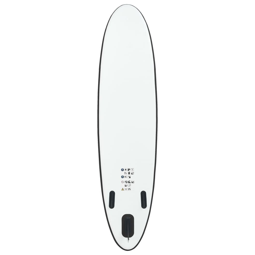 Inflatable Stand up Paddle Board Set Black and White - Discount Msrp 