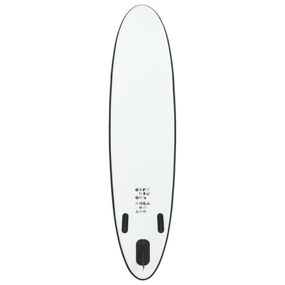 Inflatable Stand up Paddle Board Set Black and White - Discount Msrp 