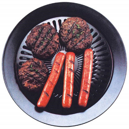 Go Go Smokeless Non-Stick Barbecue Grill For Indoors And Outdoors - Discount Msrp 