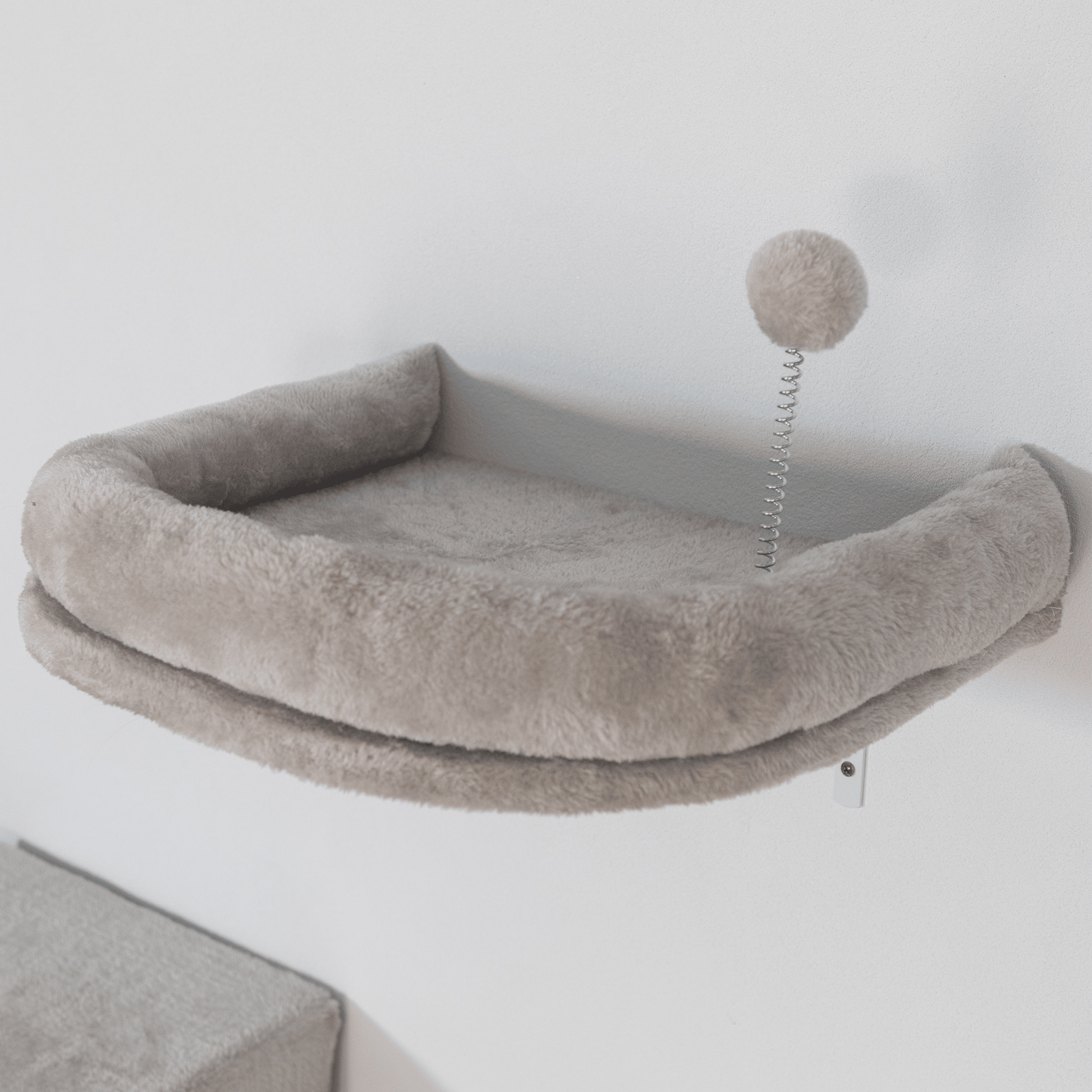 Wall-mounted Cat Tree, Cat Furniture with 2 Cat Condos House, 3 Cat Wall Shelves, 2 Ladder, 1 Cat Perch, Sisal Cat Scratching Posts and Pad - Discount Msrp 