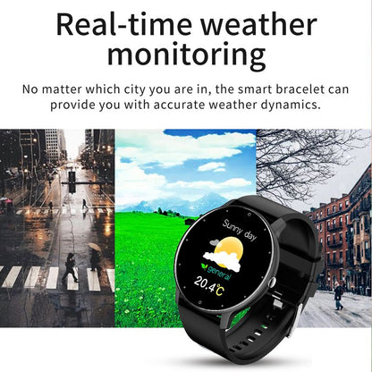 New Smart Watch Men Full Touch Screen Sport Fitness Watch IP67 Waterproof Bluetooth For Android ios smartwatch Men+box - Discount Msrp 