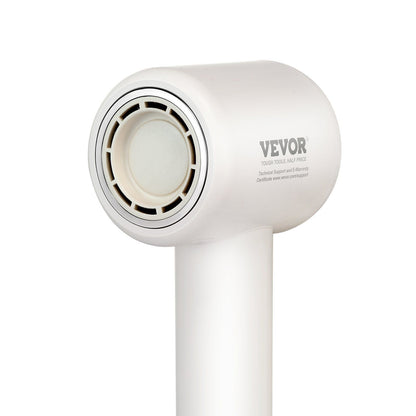 VEVOR High-Speed Hair Dryer with 102,000RPM Brushless Motor, 200 Million Negative Ions Hair Blow Dryer, 3-Color Temp LED Lights & 2 Speeds, Lightweight Hairdryer with Diffuser & Nozzle for Home Travel - Discount Msrp 